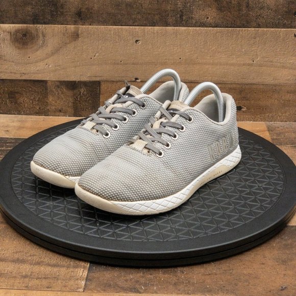 NOBULL Shoes - NOBULL SUPER FABRIC WOMENS ATHLETIC SHOES TRAINING WEIGHTLIFTING GREY SIZE 8.5